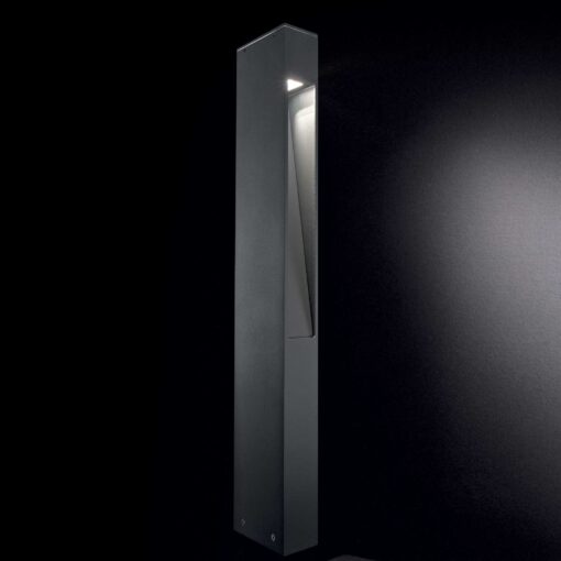 IDEAL LUX Κολωνάκι Κήπου MERCURIO 1xG9 IP44 Χρώματος Ανθρακί – 114347