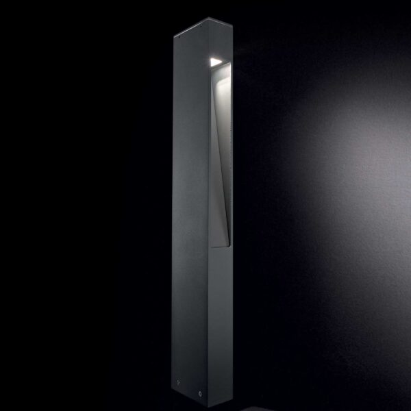 IDEAL LUX Κολωνάκι Κήπου MERCURIO 1xG9 IP44 Χρώματος Ανθρακί – 114347