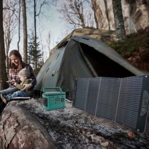120W Foldable Solar Panel For Portable Power Station V-TAC – 11446