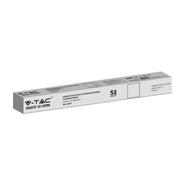 Εξωτερικό πλαίσιο στήριξης LED Panel 60×60 λευκό – 11449