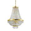IDEAL LUX Κρεμαστό Φωτιστικό CAESAR 12xG9 Κρύσταλλο – 114743