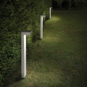 IDEAL LUX Φωτιστικό Δαπέδου Κήπου SIRIO 2xG9 IP44 Λευκού Χρώματος – 115085