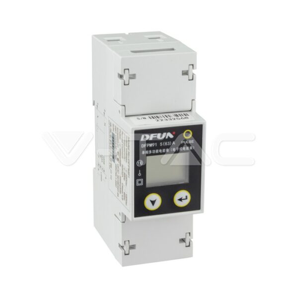 Smart Meter 1P 230V 5(63)A Direct RS485 V-TAC - 11511