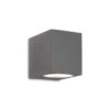 IDEAL LUX Φωτιστικό Τοίχου UP IP44 1xG9 IP44 Χρώματος Ανθρακί – 115306