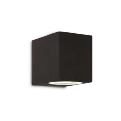 IDEAL LUX Φωτιστικό Τοίχου UP IP44 1xG9 Μαύρου Χρώματος – 115313