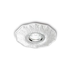 IDEAL LUX Φωτιστικό Σποτ Οροφής POLKA 1xGU10 Λευκού Χρώματος – 115597