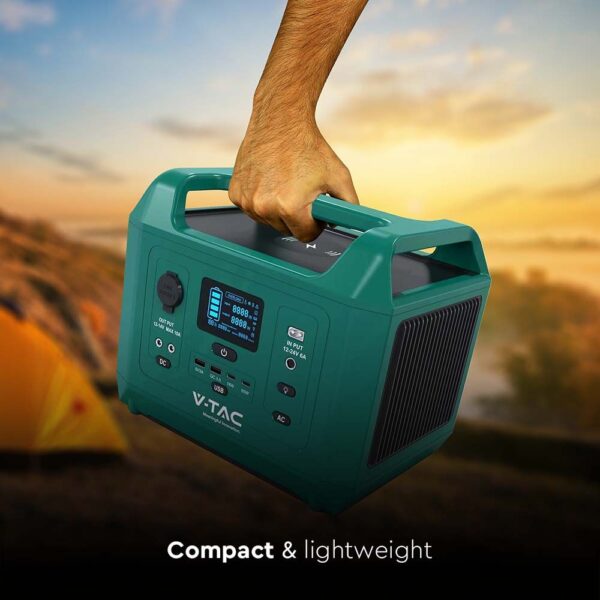600W Output Portable Power Station EU Socket  V-TAC – 11626