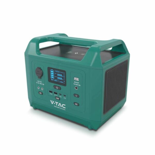 600W Output Portable Power Station EU Socket  V-TAC - 11626