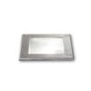 IDEAL LUX Χωνευτό Φωτιστικό Οροφής PARK 1xG9 IP54 Inox – 117881