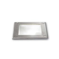 IDEAL LUX Χωνευτό Φωτιστικό Οροφής PARK 1xG9 IP54 Inox – 117881