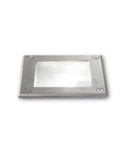 IDEAL LUX Χωνευτό Φωτιστικό Οροφής PARK 1xG9 IP54 Inox – 117881