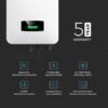 5kW On/Off Grid Hybrid Solar Inverter Single Phase CT , Smart Meter And Accessories Included Warranty 5+5YRS Optional  V-TAC – 11819