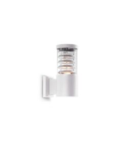 IDEAL LUX Απλίκα Τοίχου TRONCO 1xE27 IP44 Λευκού Χρώματος- 118659