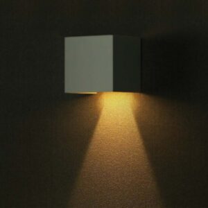 Επιτοίχιο Φωτιστικό Βεράντας COB LED 9W 3000K IP65 Ηλιακό Αισθητήρα Κίνησης PIR Λευκού Χρώματος V-TAC – 11886VT