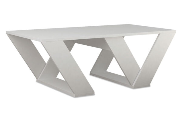 Coffee table Pipra pakoworld in white colour 110x60x40 119-000648