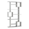 Soto pakoworld Bookcase in white color 92x28x173cm 119-001176