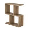 Coffee table Zet pakoworld in walnut color 45x17x51cm 120-000037