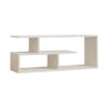 TV Stand Waldo pakoworld white melamine 100×29.5x40cm 120-000172