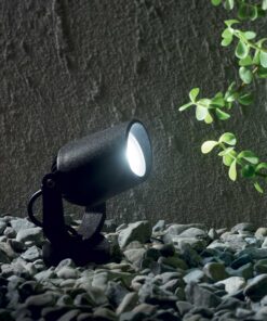 IDEAL LUX Προβολέας Κήπου ELIO 1xGU10 IP66 Λευκού Χρώματος – 120218