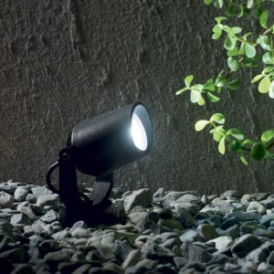 IDEAL LUX Προβολέας Κήπου ELIO 1xGU10 IP66 Λευκού Χρώματος – 120218