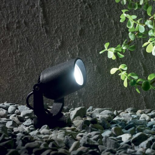 IDEAL LUX Προβολέας Κήπου ELIO 1xGU10 IP66 Λευκού Χρώματος – 120218