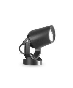 IDEAL LUX Προβολέας Κήπου ELIO 1xGU10 IP66 Μαύρου Χρώματος – 120201