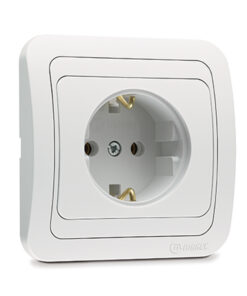 Πρίζα Σούκο Λευκή Makel Mimoza – 12028