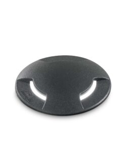 IDEAL LUX Χωνευτό Φωτιστικό Δαπέδου Κήπου LANDING 1xGX53 Μαύρου Χρώματος IP67 – 120362