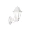IDEAL LUX Απλίκα Τοίχου DAFNE 1xE27 IP55 Λευκού Χρώματος – 120423