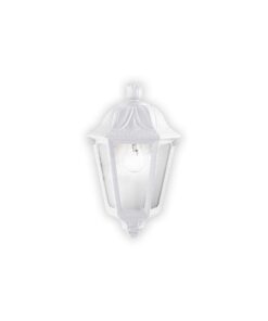 IDEAL LUX Απλίκα Τοίχου DAFNE 1xE27 IP55 Λευκού Χρώματος – 120430