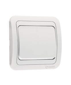 Διακόπτης Απλός Λευκός Makel Mimoza – 12101