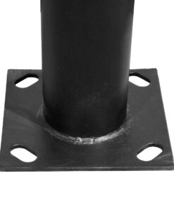 Μεταλλικός Στύλος – Ιστός – Κολώνα σε Μαύρο Χρώμα για Φωτιστικά Δρόμου και Πλατείας Ύψος 3 Μέτρα Φ6.1cm GloboStar 12111