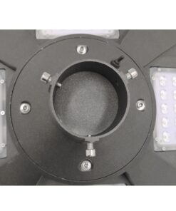 Αυτόνομο Αδιάβροχο IP65 Ηλιακό Φωτοβολταϊκό Φωτιστικό Στύλου / Κολώνας Πλατείας LED 25W με Ανιχνευτή Κίνησης, Αισθητήρα Νυχτός και Ασύρματο Χειριστήριο Ψυχρό Λευκό 6000k GloboStar 12112