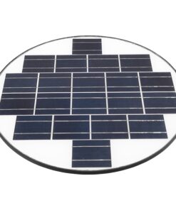 Αυτόνομο Αδιάβροχο IP65 Ηλιακό Φωτοβολταϊκό Φωτιστικό Στύλου / Κολώνας Πλατείας LED 25W με Ανιχνευτή Κίνησης, Αισθητήρα Νυχτός και Ασύρματο Χειριστήριο Ψυχρό Λευκό 6000k GloboStar 12112