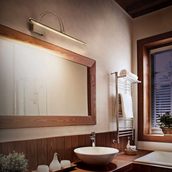 IDEAL LUX Απλίκα Τοίχου BOW LED 4.5W 3000K Χρυσού Χρώματος – 121178