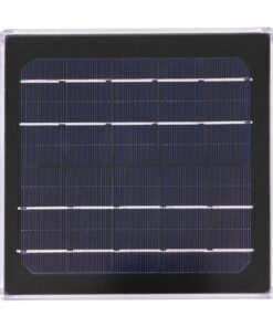 Αυτόνομο Αδιάβροχο IP65 Ηλιακό Φωτοβολταϊκό Φωτιστικό Κολωνάκι Κήπου CCT 20x20x60cm LED 10W με Αισθητήρα Νυχτός Ψυχρό Λευκό 6000k & Θερμό Λευκό 3000k GloboStar 12122