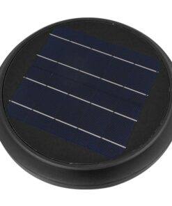 Αυτόνομο Αδιάβροχο IP65 Ηλιακό Φωτοβολταϊκό Φωτιστικό Τοίχου 26x33x28cm LED 10W με Αισθητήρα Νυχτός Ψυχρό Λευκό 6000k GloboStar 12129