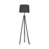 IDEAL LUX Φωτιστικό Δαπέδου YORK 1xE27 Μαύρου Χρώματος – 121437