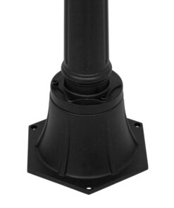 Αδιάβροχο IP65 Φωτιστικό Κολωνάκι Κήπου 32x32x109cm με Βάση E27 230v GloboStar 12148