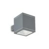 IDEAL LUX Φωτιστικό Τοίχου Βεράντας SNIF 1xG9 IP44 Χρώματος Ανθρακί – 121963