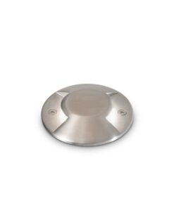 IDEAL LUX Φωτιστικό Σποτ Διαδρόμου Κήπου ROCKET-2 LED 3.5W 4000K IP65 Ατσάλινου Χρώματος – 122021