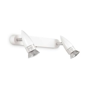 IDEAL LUX Επιτοίχιο Φωτιστικό ALFA 2xGU10 Λευκού Χρώματος – 122717