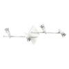 IDEAL LUX Φωτιστικό Οροφής ALFA 4xGU10 Λευκού Χρώματος – 122731