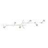 IDEAL LUX Φωτιστικό Οροφής ALFA 6xGU10 Λευκού Χρώματος – 122748