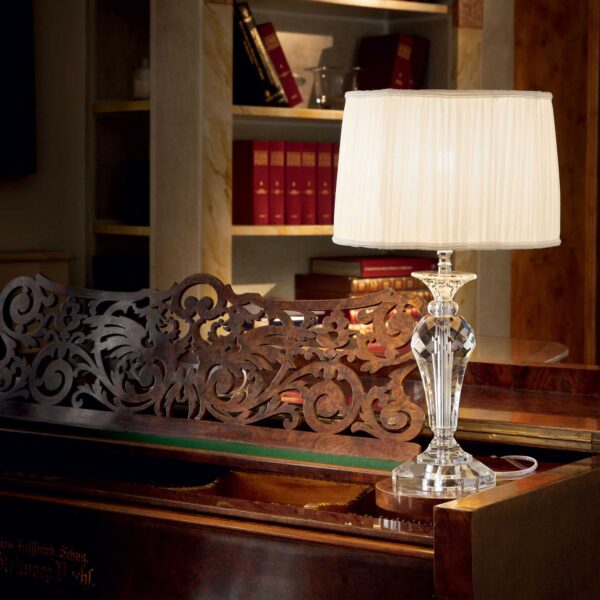 IDEAL LUX Επιτραπέζιο Φωτιστικό KATE-2 1xE27 Κρύσταλλο – 122885