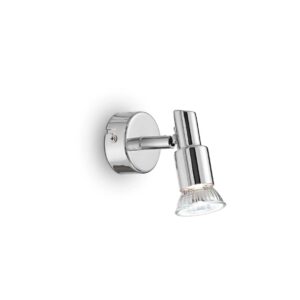 IDEAL LUX Επιτοίχιο Φωτιστικό SLEM 1xGU10 Χρωμίου – 122984
