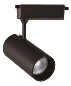 ΣΠΟΤ ΡΑΓΑΣ LED 2 ΓΡΑΜΜΩΝ 20W 3000K Φ70Χ160 ΜΑΥΡΟ PLUS EUROLAMP – 145-59053