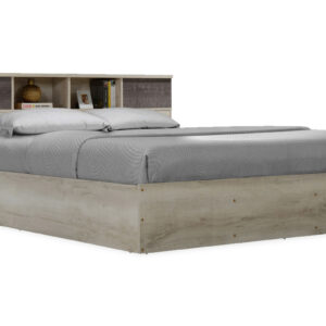 Double bed Olympus pakoworld in castillo-toro colour oak 160×200 123-000009