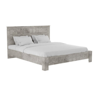 Double bed Olympus pakoworld in antique anthracite colour 160×200 123-000190