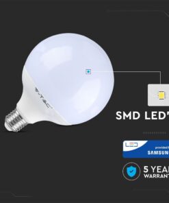 LED Λάμπα E27 18W G120 V-TAC PRO Samsung Chip 200° 2000lm 3000K – 123